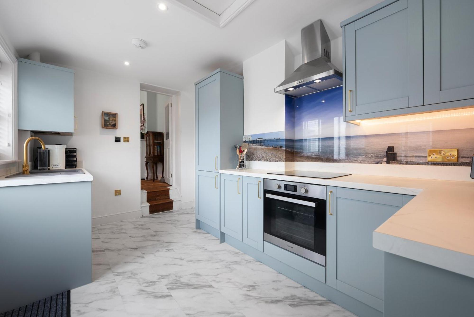 Luxury Georgian Home, Hot Tub, Sea View, Private Garden, Sleeps 6 Bognor Regis Bagian luar foto
